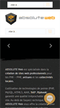 Mobile Screenshot of absoluteweb.net